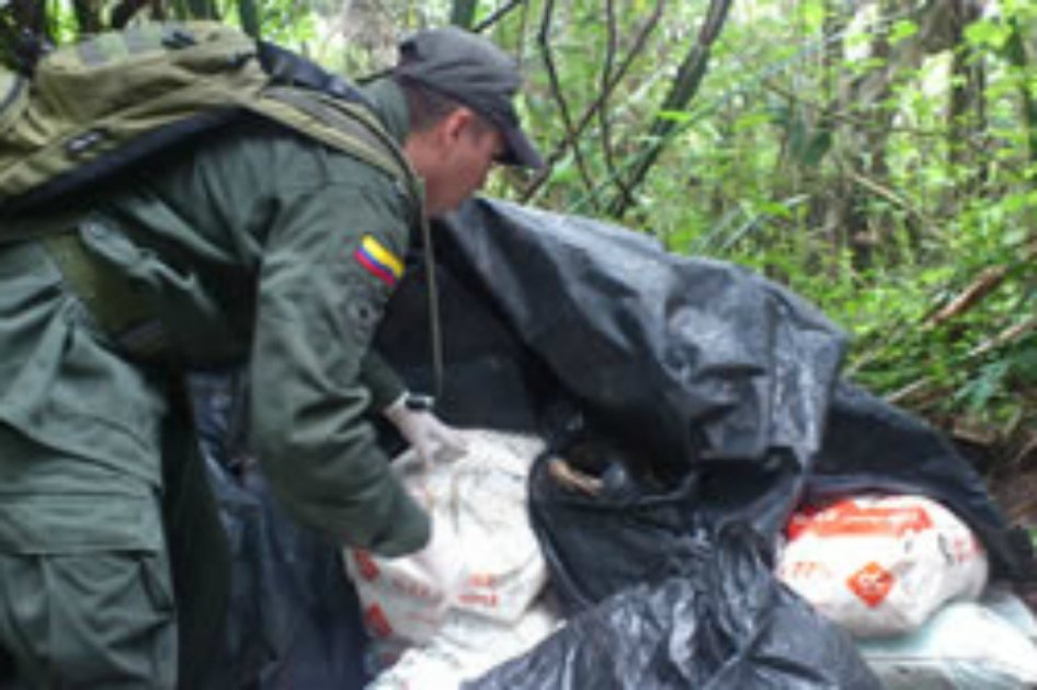 Policía desmanteló laboratorio para el procesamiento de cocaína de ‘Los Urabeños’