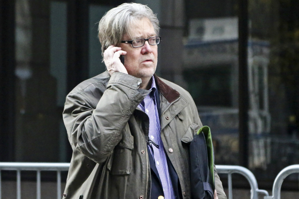 Steve Bannon, el «héroe populista», ahora será presidente de un portal supremacista