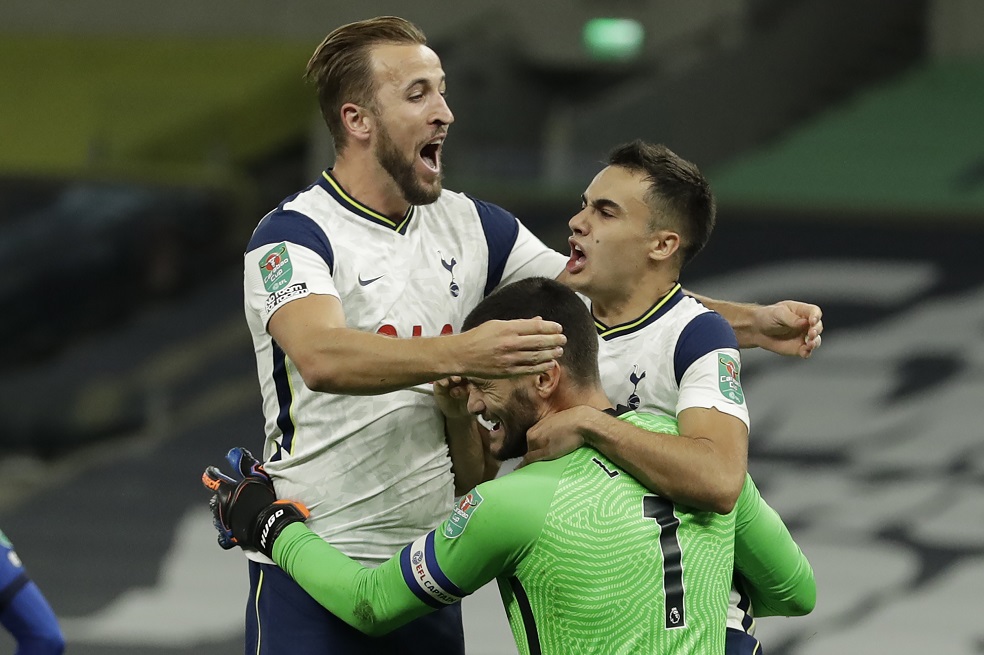 El Tottenham venció al Chelsea por penales en la Carabao Cup