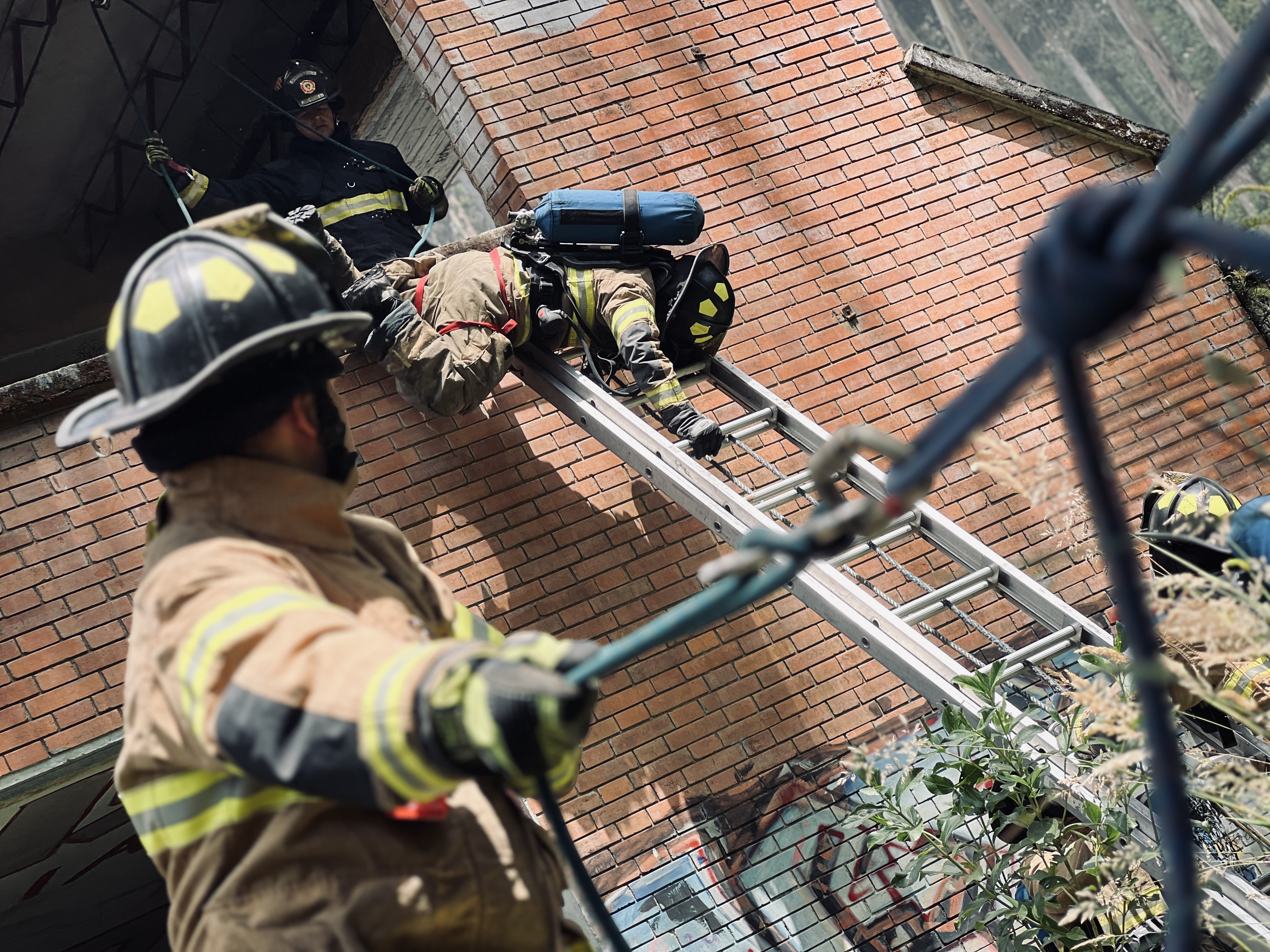 Así se formaron los nuevos bomberos, que se suman al cuerpo de socorristas de Bogotá, para reforzar la atención de emergencias.