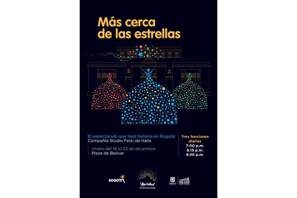 Bogotá y una navidad «Más cerca de las estrellas»