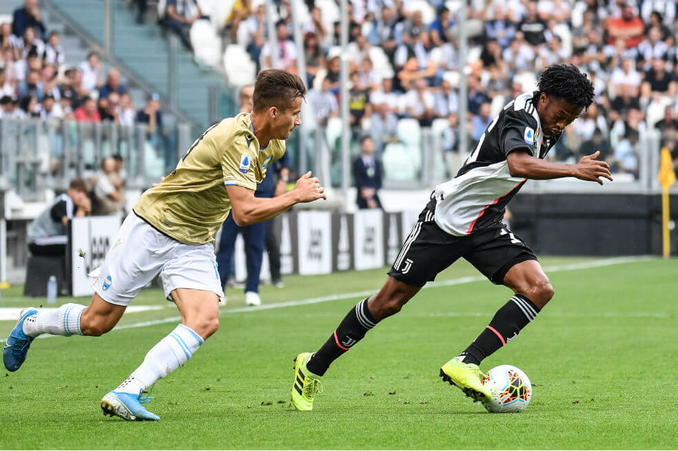 Cuadrado cumplió en la victoria de Juventus sobre Spal