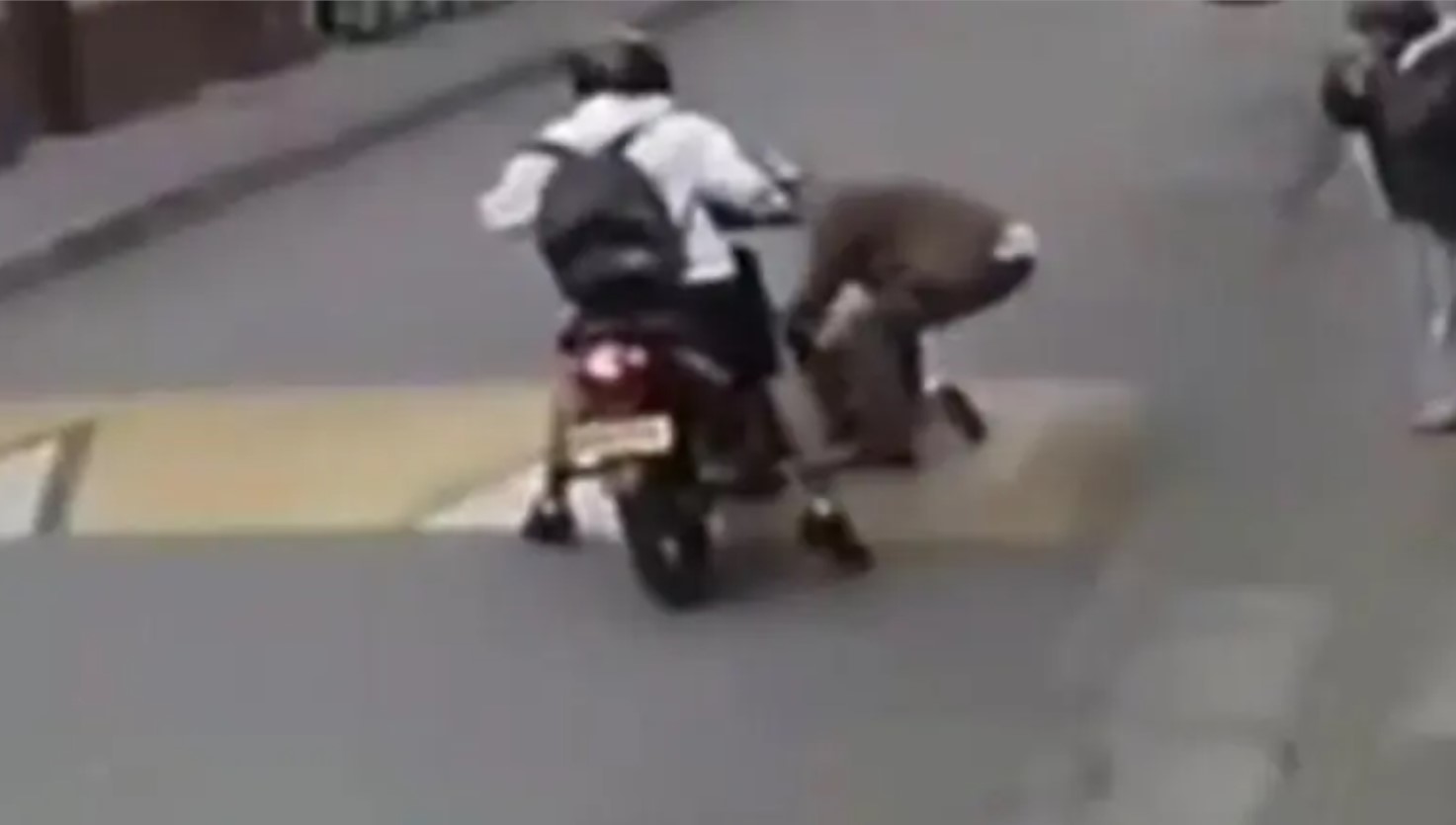 Motociclista que atropelló a niño en Guarne se entregó; es menor de edad