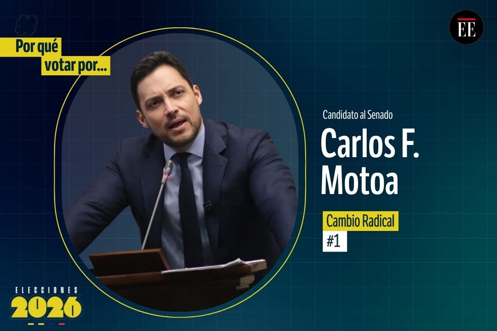 “Por qué votar por”: Carlos Fernando Motoa candidato al Senado