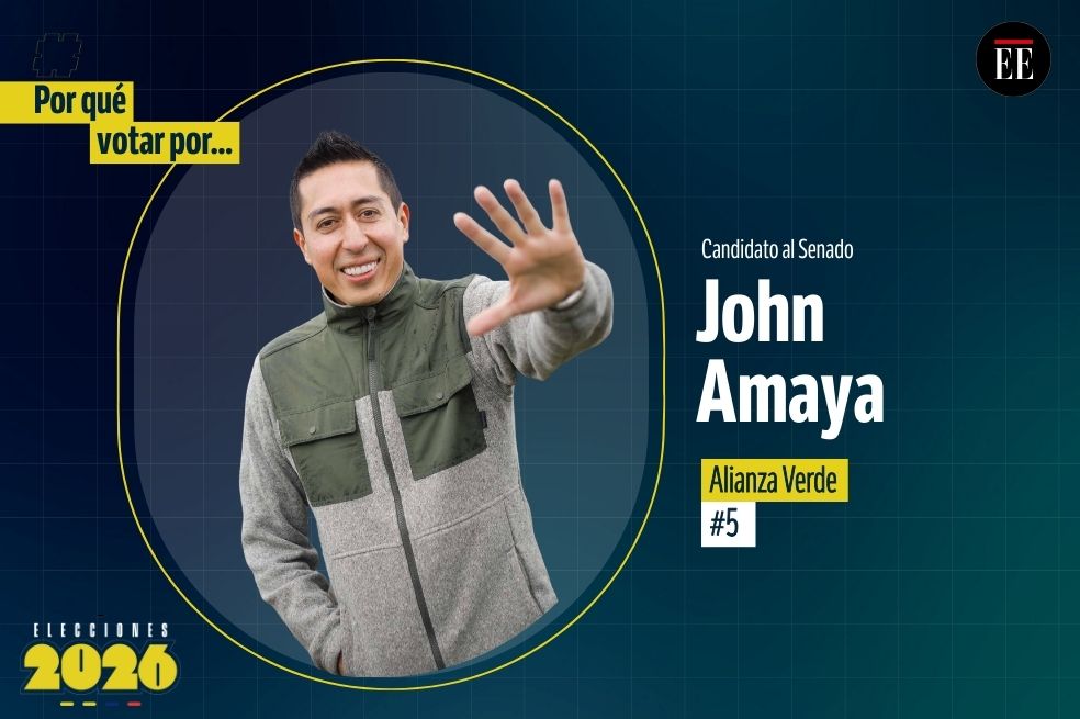 “Por qué votar por”: John Edickson Amaya, candidato al Senado