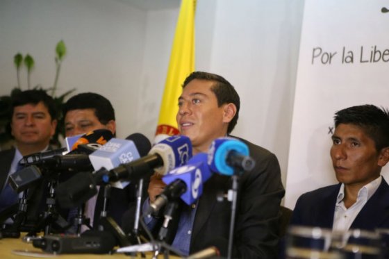 Carlos Andrés Amaya, gobernador de Boyacá. Foto: Gobernación de Boyacá