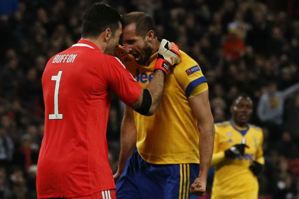 Chiellini le dedicó la remontada de la Juventus a Davide Astori