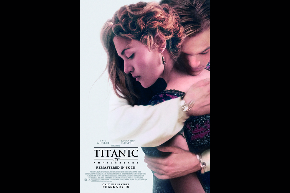 Este es el nuevo poster de Titanic en 3D