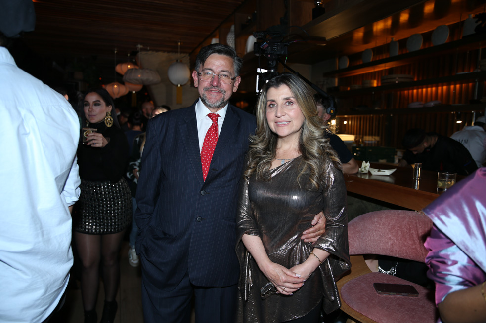 Olga Lucia Cardenas y esposo