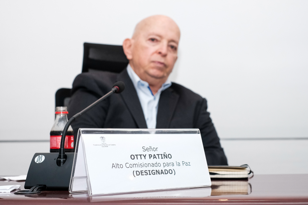 Otty Patiño, jefe de la delegación de paz del Gobierno en la mesa con el ELN, asistió a un consejo de paz que lideró Petro este 27 de noviembre.
