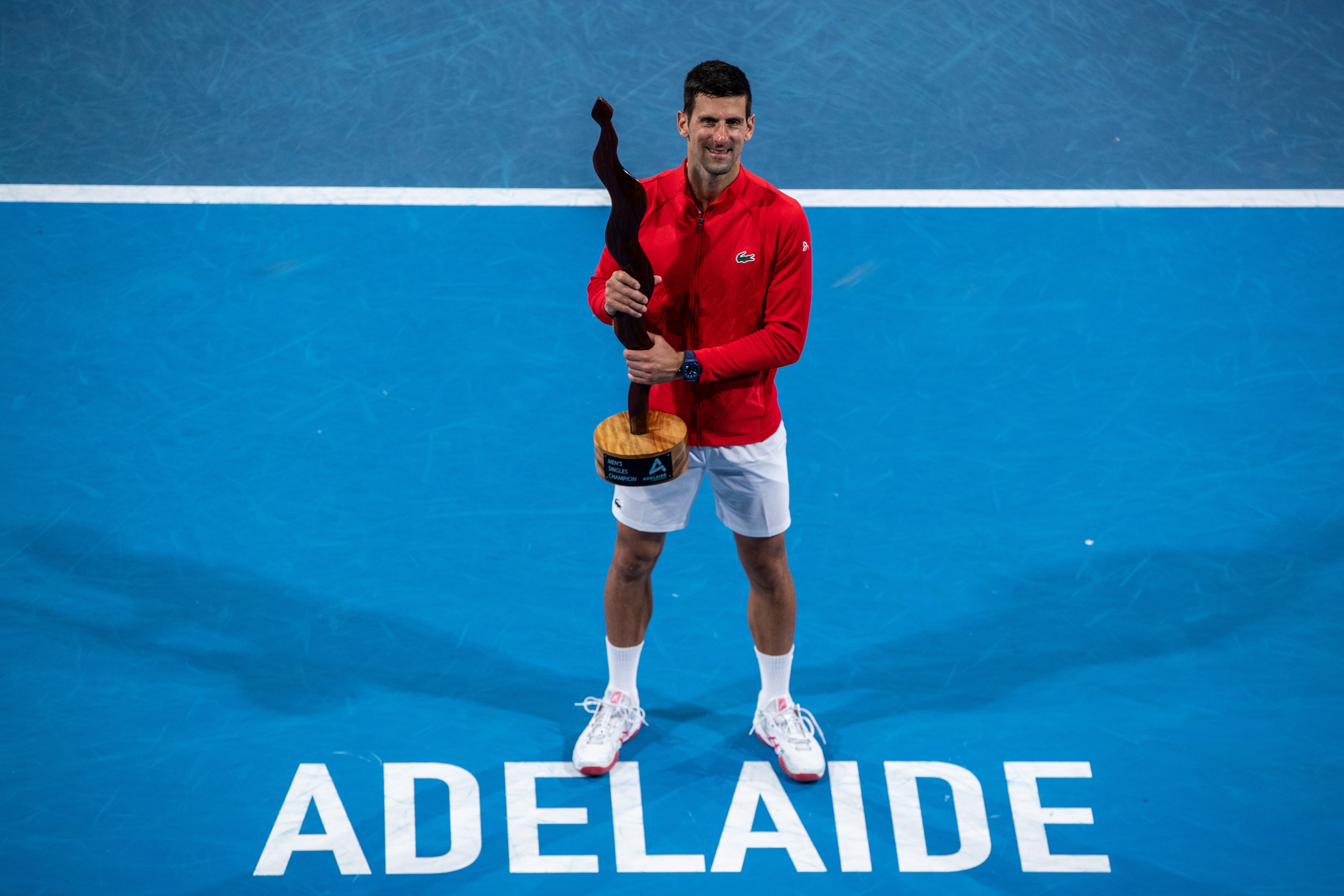 Novak Djokovic está listo para el Abierto de Australia: ganó el título en Adelaida