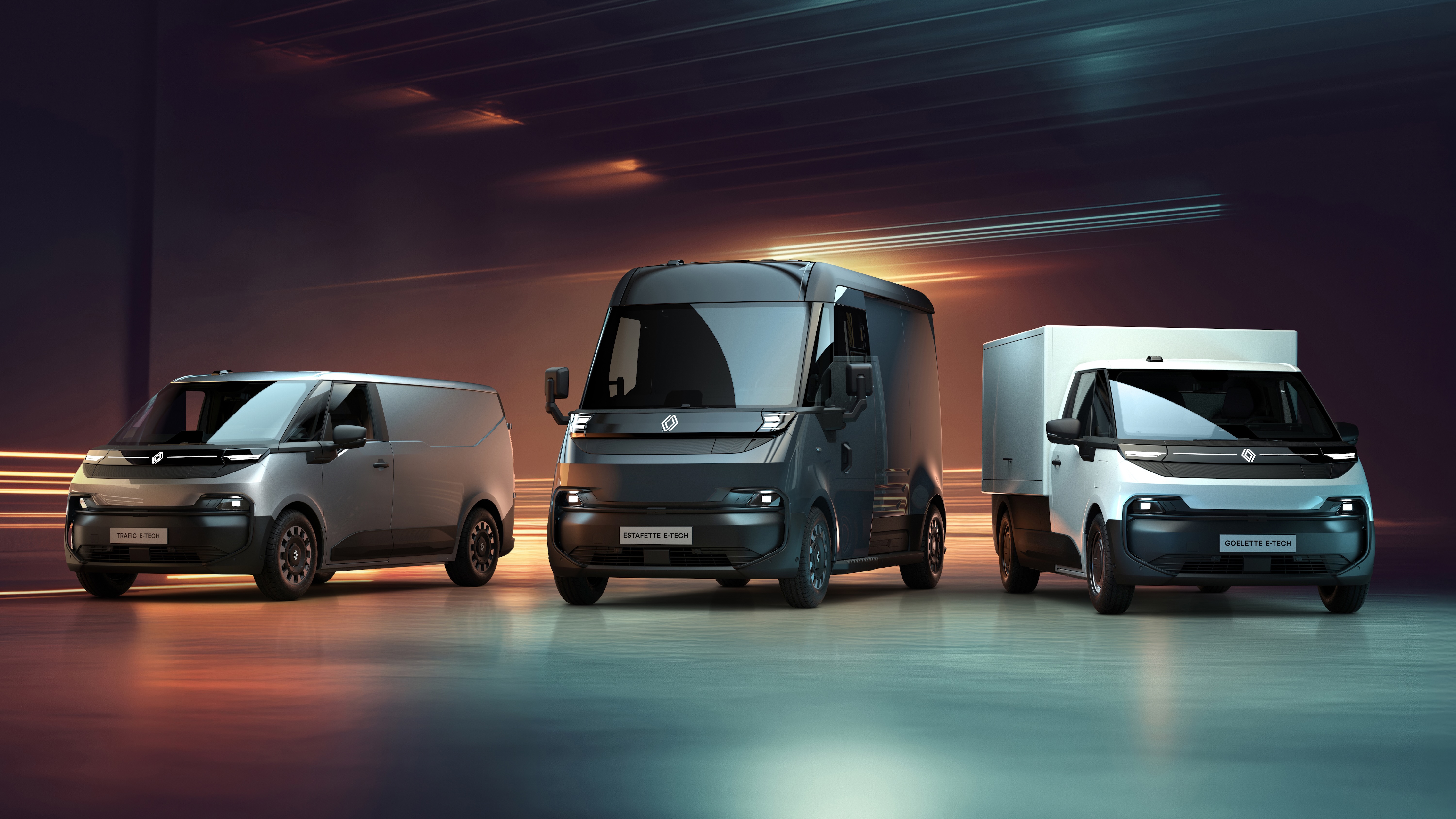 Renault presenta su futura gama de vehículos comerciales eléctricos para 2026