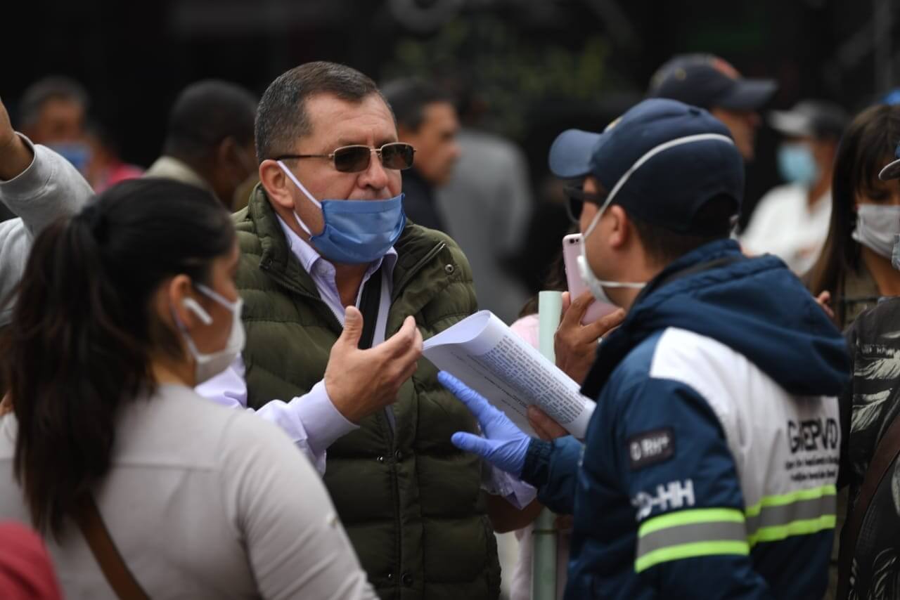 En fotos: el drama de los vendedores informales en Bogotá