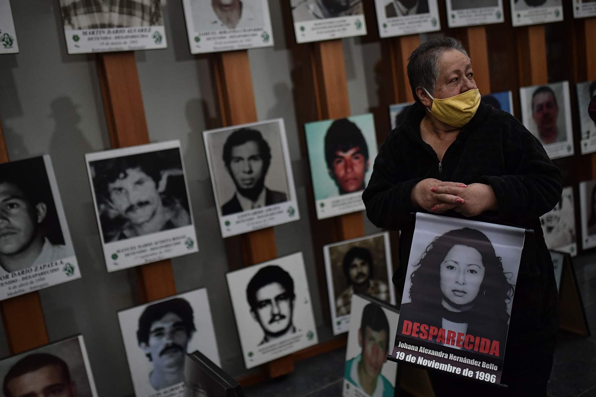 Memoria por los desaparecidos en el Planetario