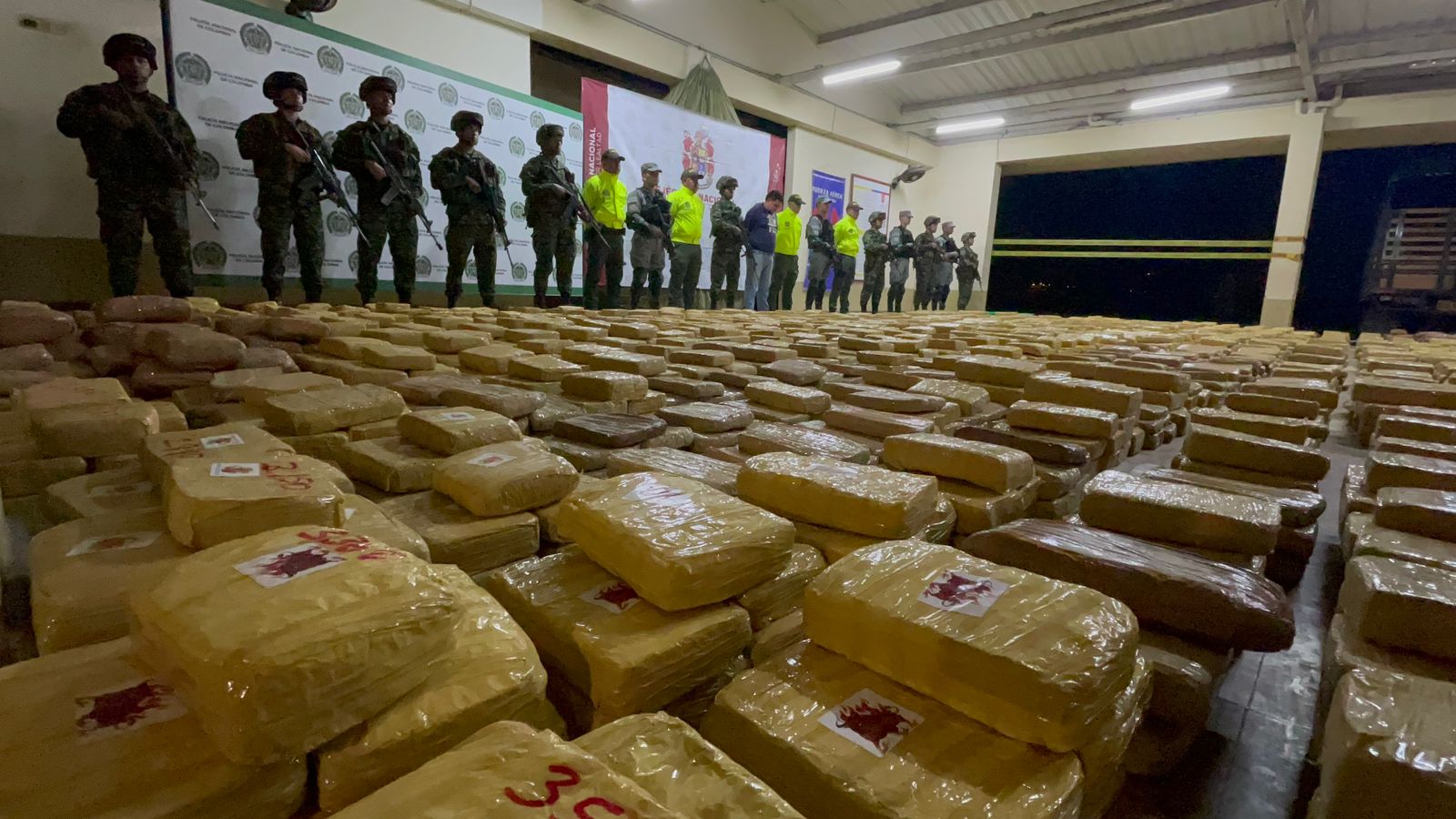 Incautaron cargamento de más de 4000 kilogramos de marihuana en la Orinoquía