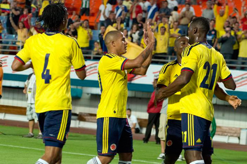 Colombia goleó a Guatemala en fecha FIFA