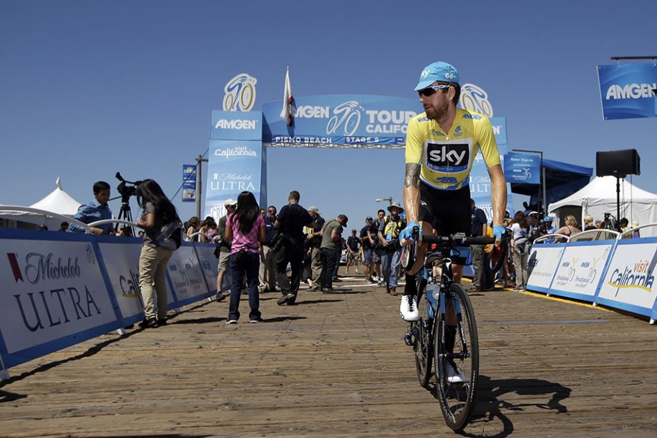 Bradley Wiggins, campeón del Tour de Francia 2014. Foto: AFP