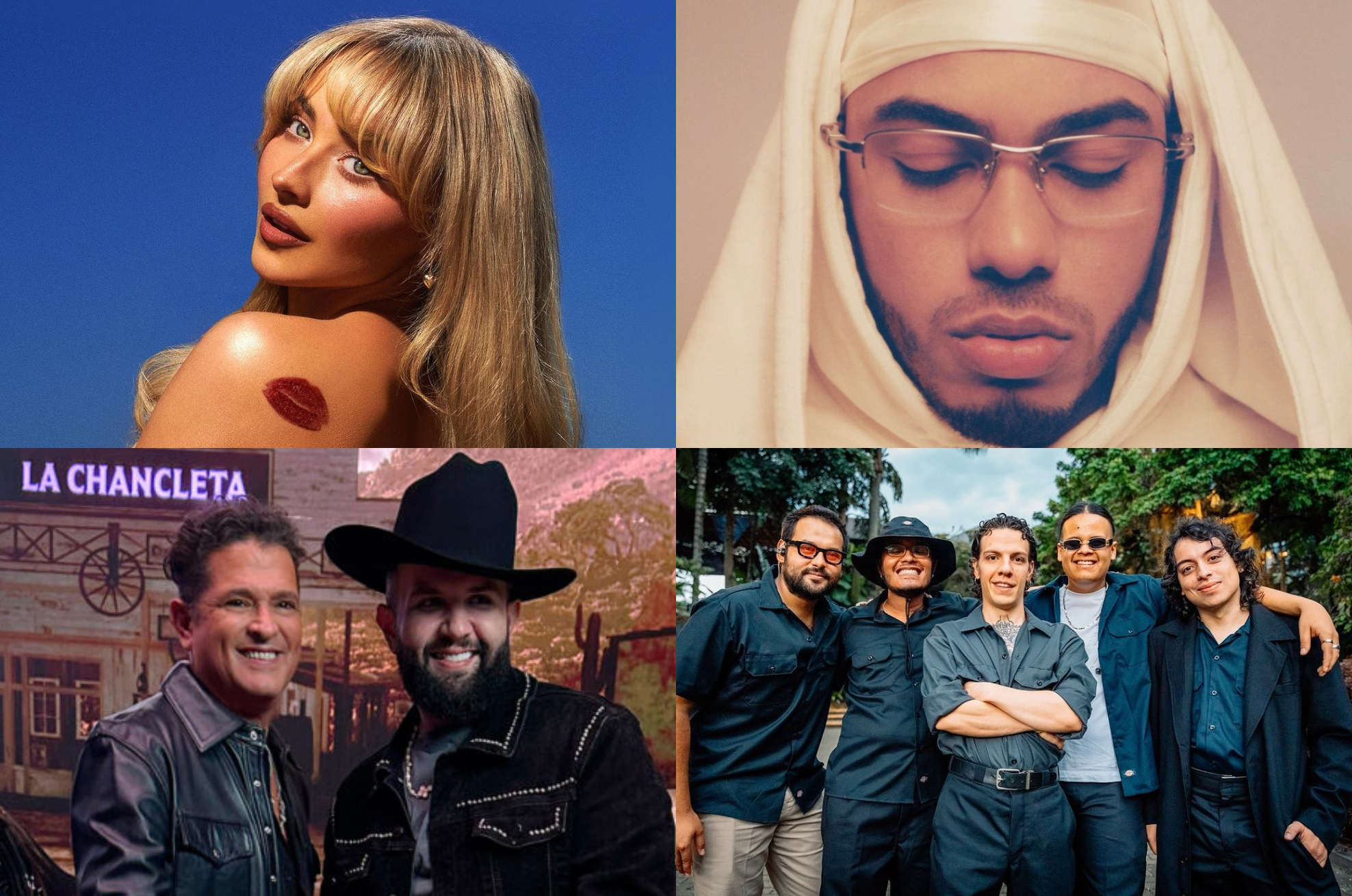 Sabrina Carpenter, Mike Towers, Carlos Vives y más estrenos musicales este viernes