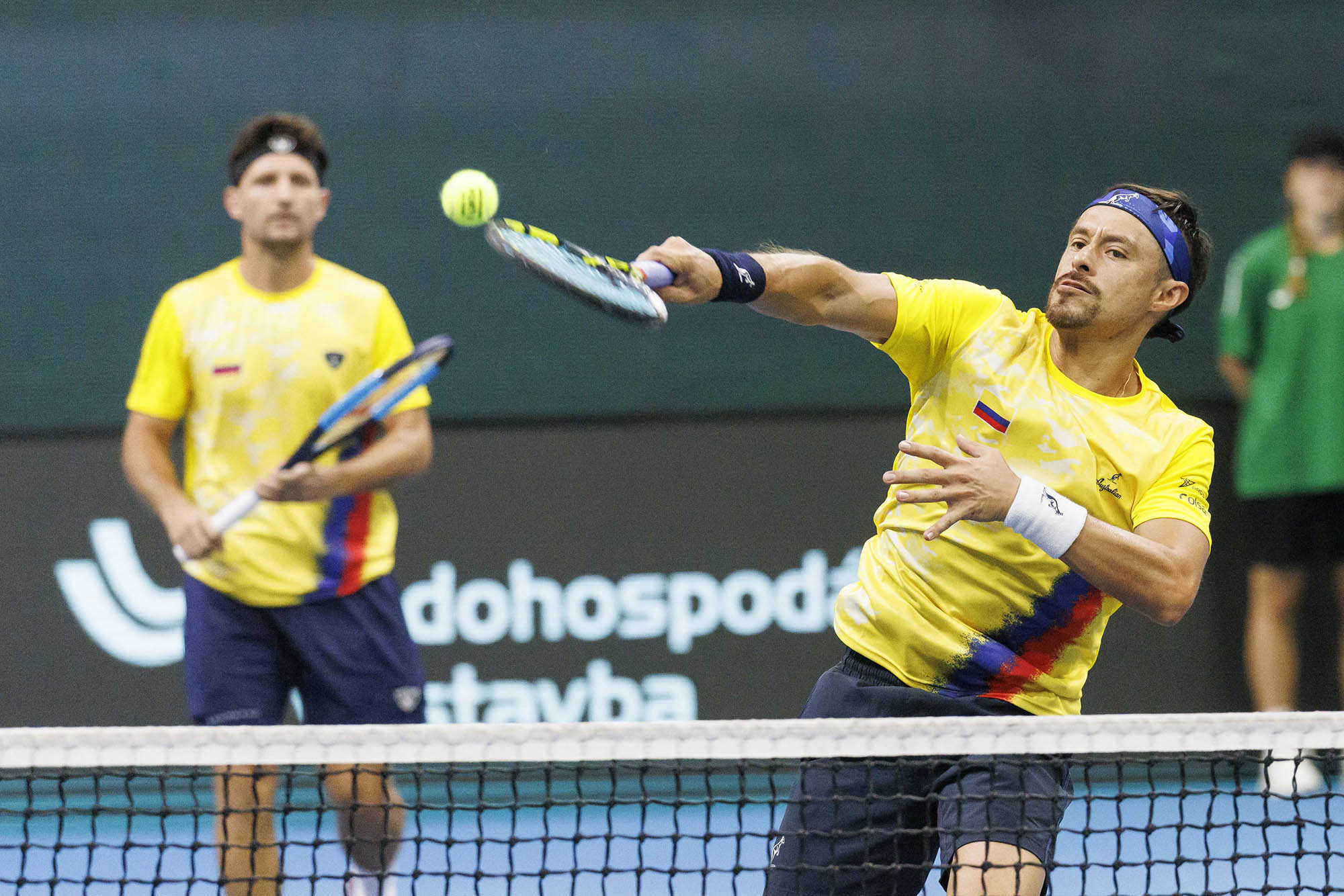 Colombia cayó ante Eslovaquia y se despide de la Copa Davis