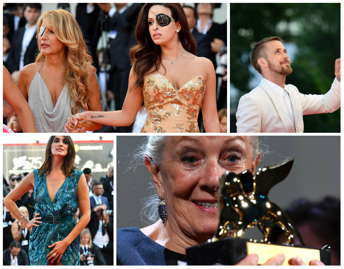 Imágenes que deja el primer día del Festival de Cine de Venecia 2018
