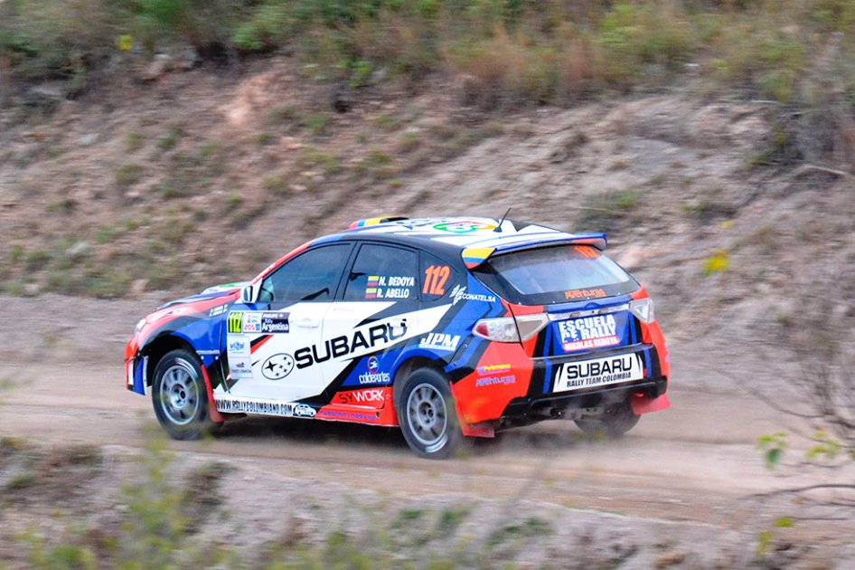 Nikolás Bedoya ya compite en el Rally ACA de Argentina