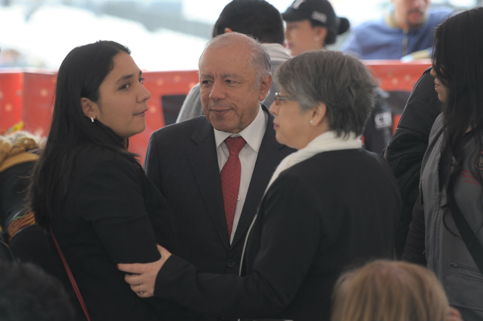 Imágenes de la entrega de restos de Cristina Guarín