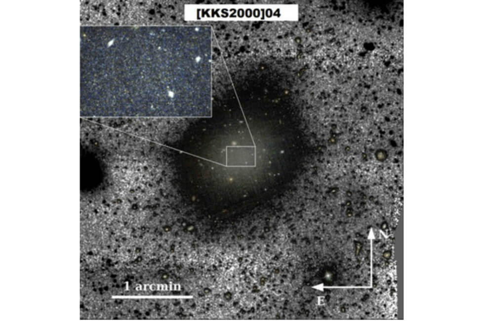 Investigadores resuelven el misterio de la galaxia sin materia oscura