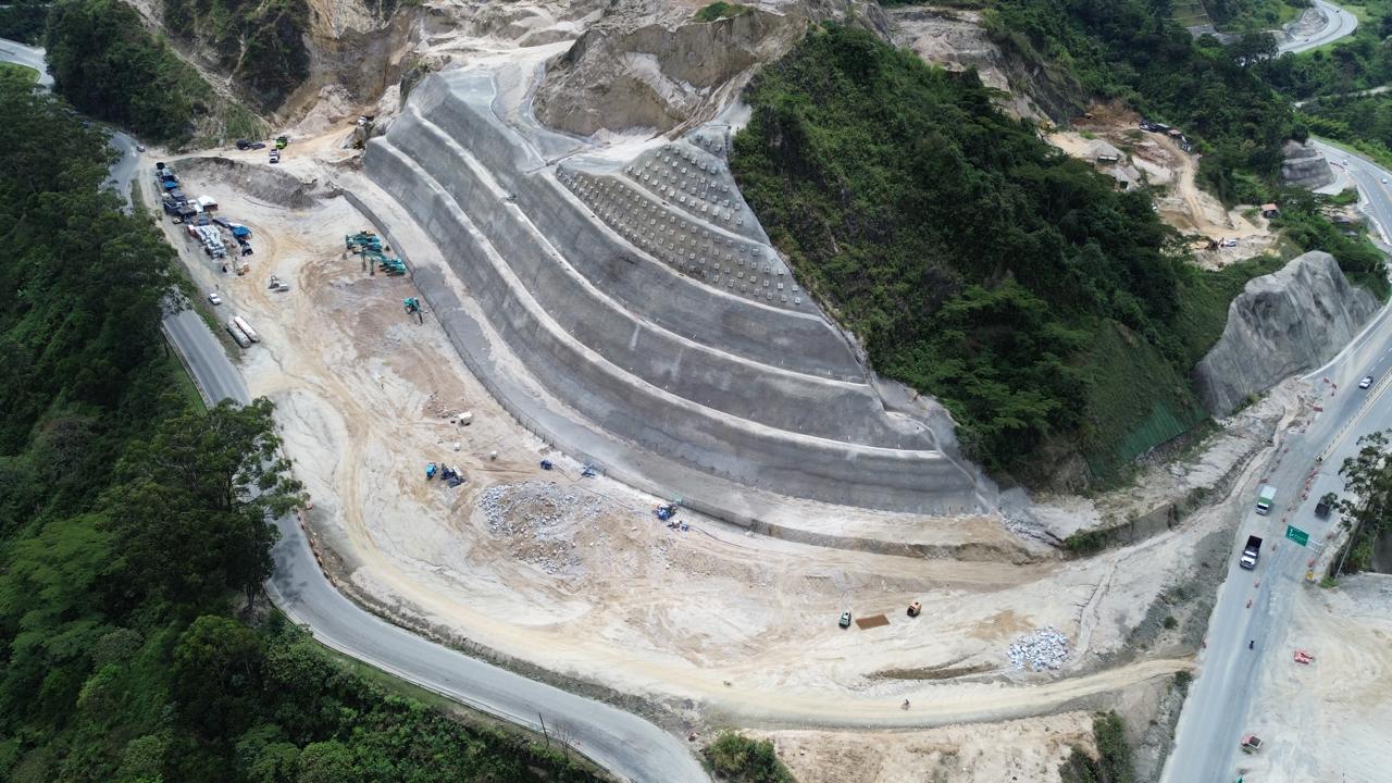 Obras en el sector Areneras.