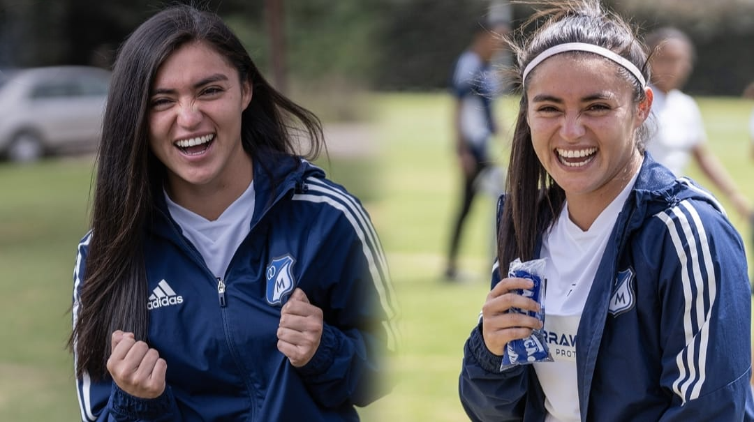 Melany Letelier, jugadora chilena de Millonarios Femenino.