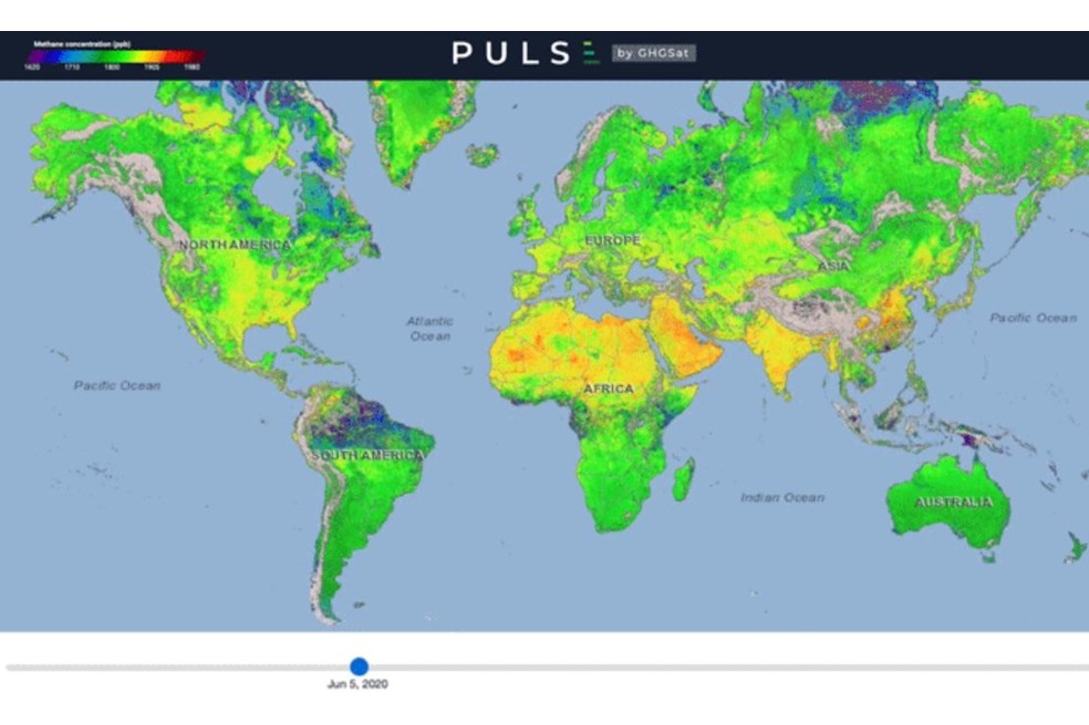 Elaboran el mapa de emisores de metano más grande del mundo