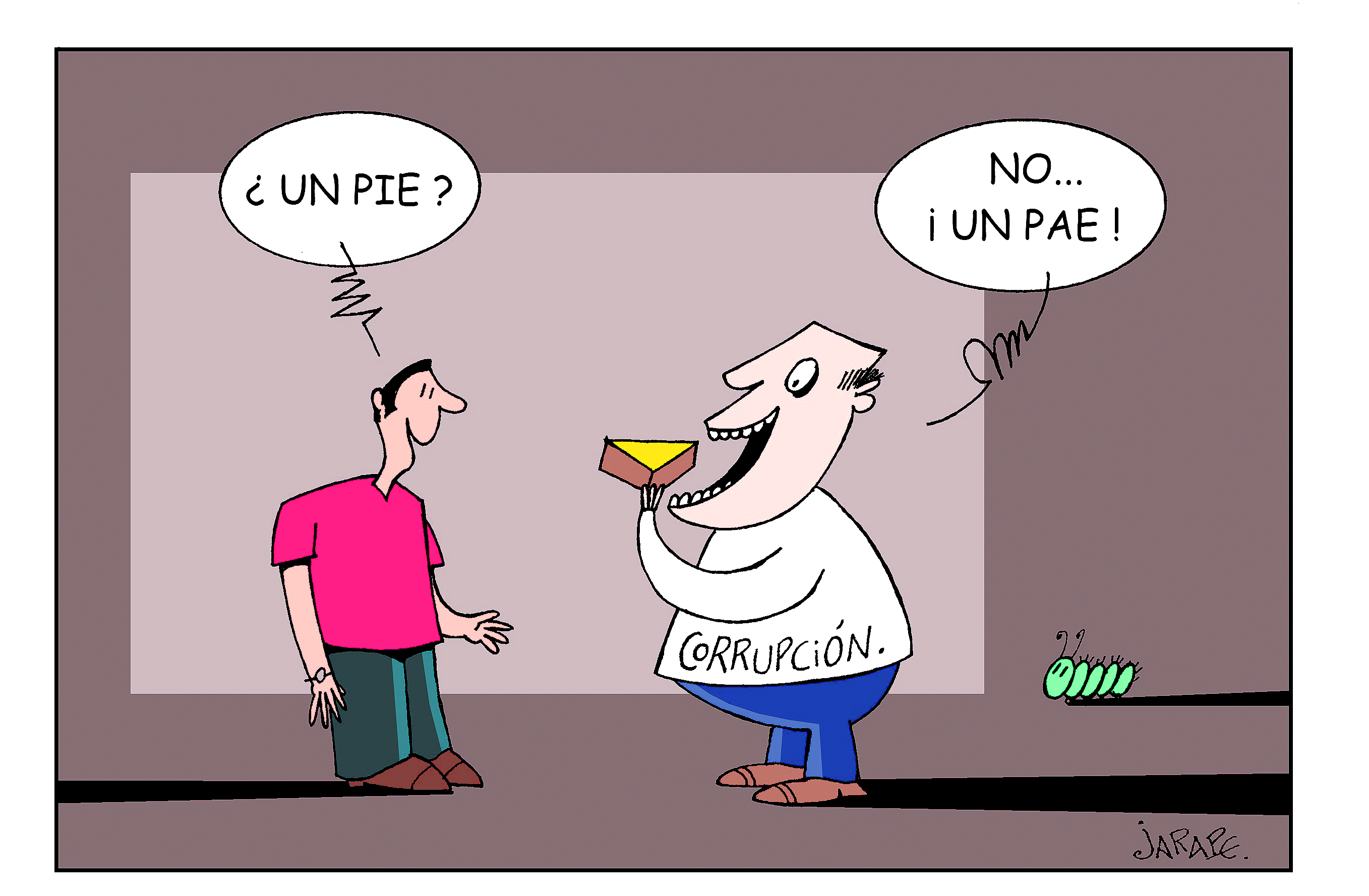 Alimento para la corrupción
