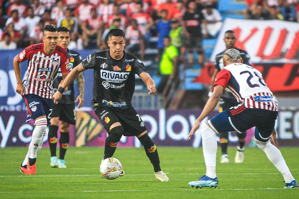 El duelo entre Junior y Deportivo Pereira, por la tercera fecha de los cuadrangulares de la Liga Betplay, fue de ida y vuelta.