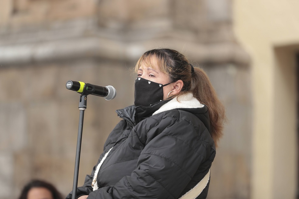 En imágenes: el clamor de los familias de las víctimas de las protestas en Bogotá