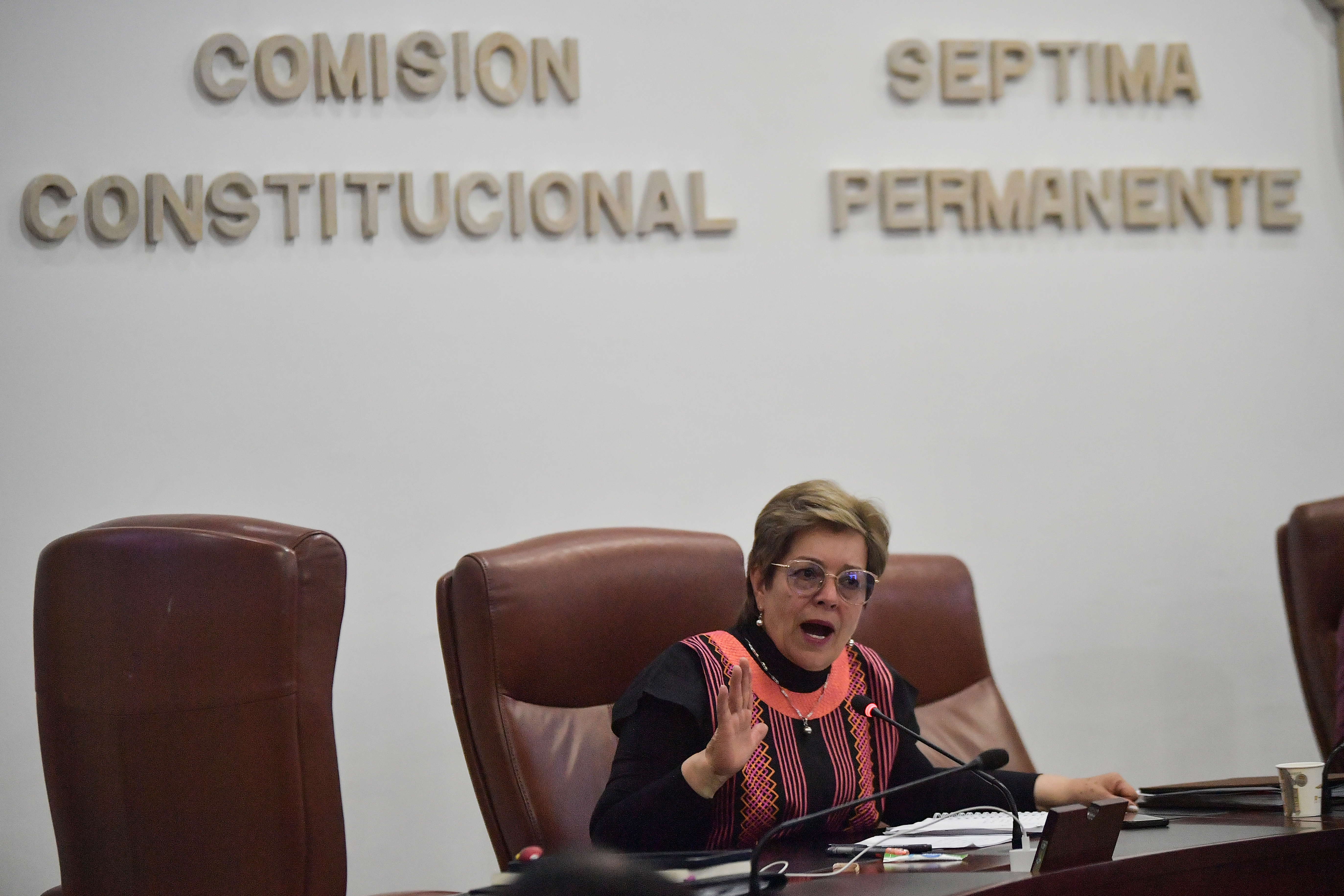 Ministra de Trabajo durante el debate sobre la Reforma Laboral en la Comisión Séptima de la Cámara de Representantes del Congreso