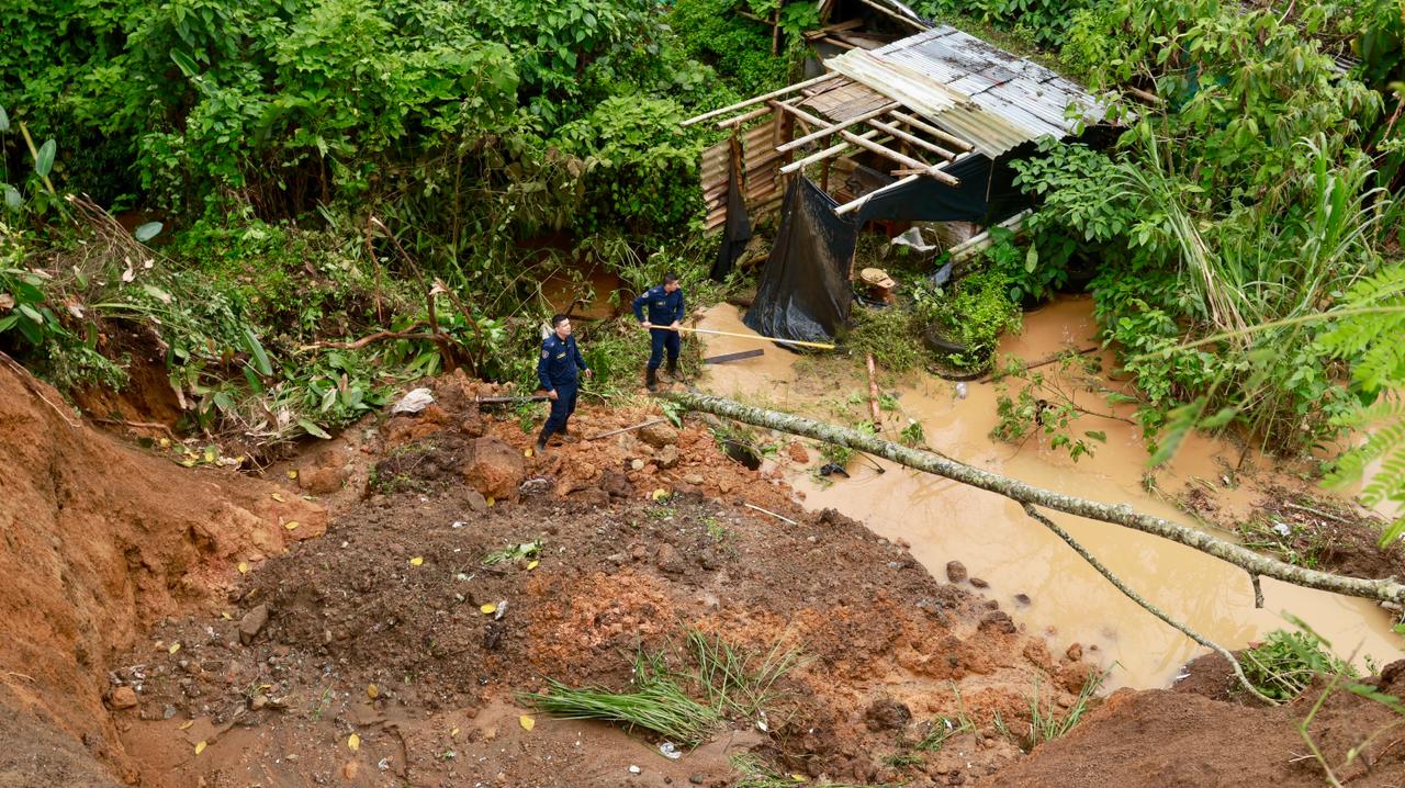 Colapso de box culvert provocó emergencia en Dosquebradas; 19 familias fueron evacuadas