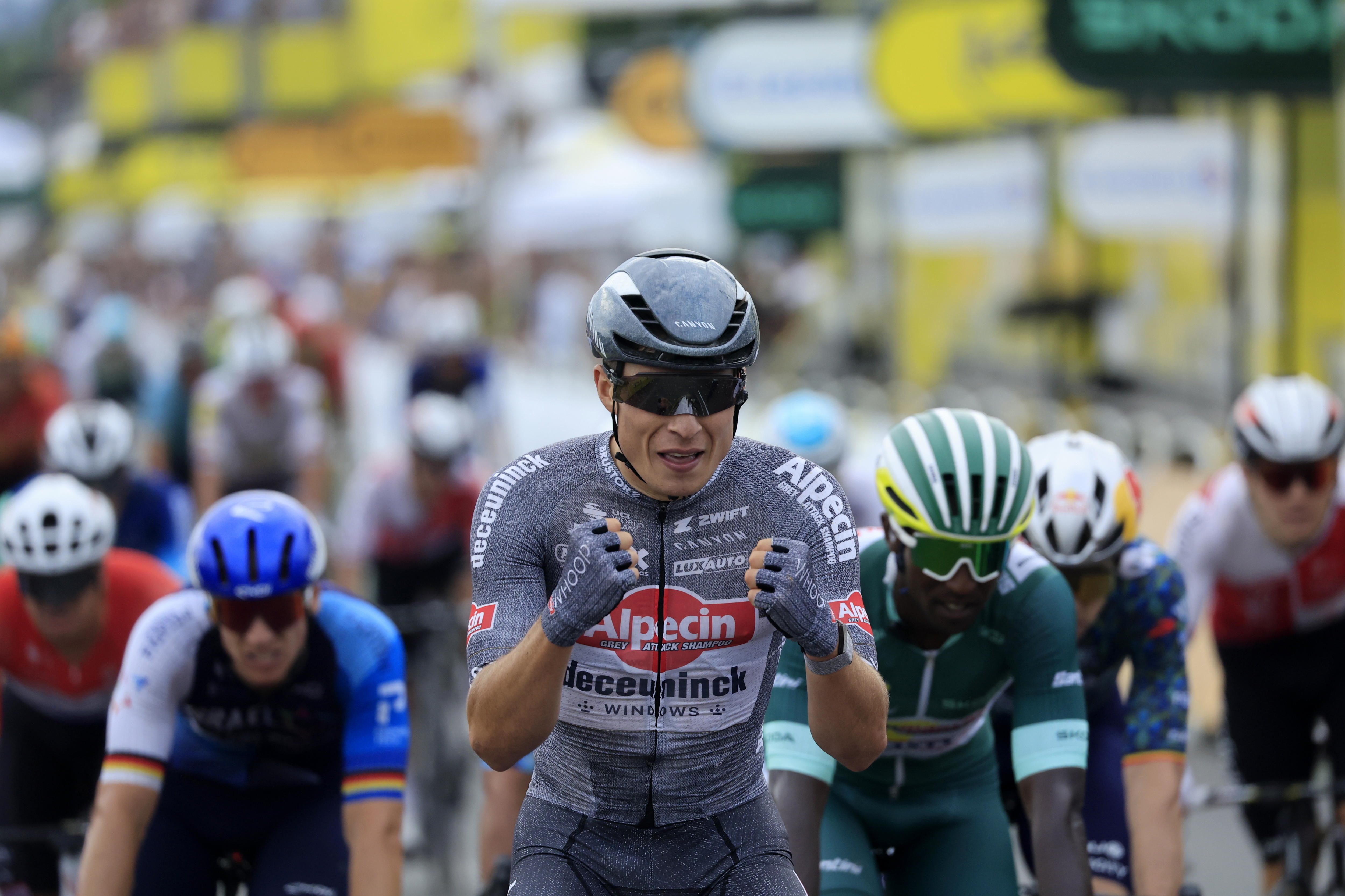 Philipsen ganó la etapa 10 de Tour de Francia: Gaviria fue quinto