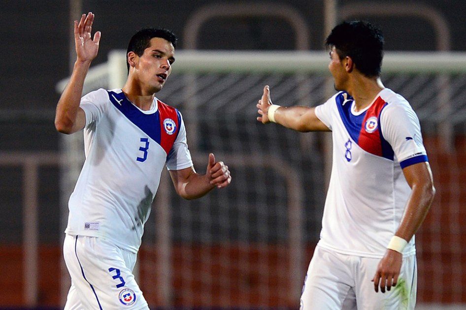 La selección de Chile finalizó líder del grupo A con puntaje perfecto. / AFP