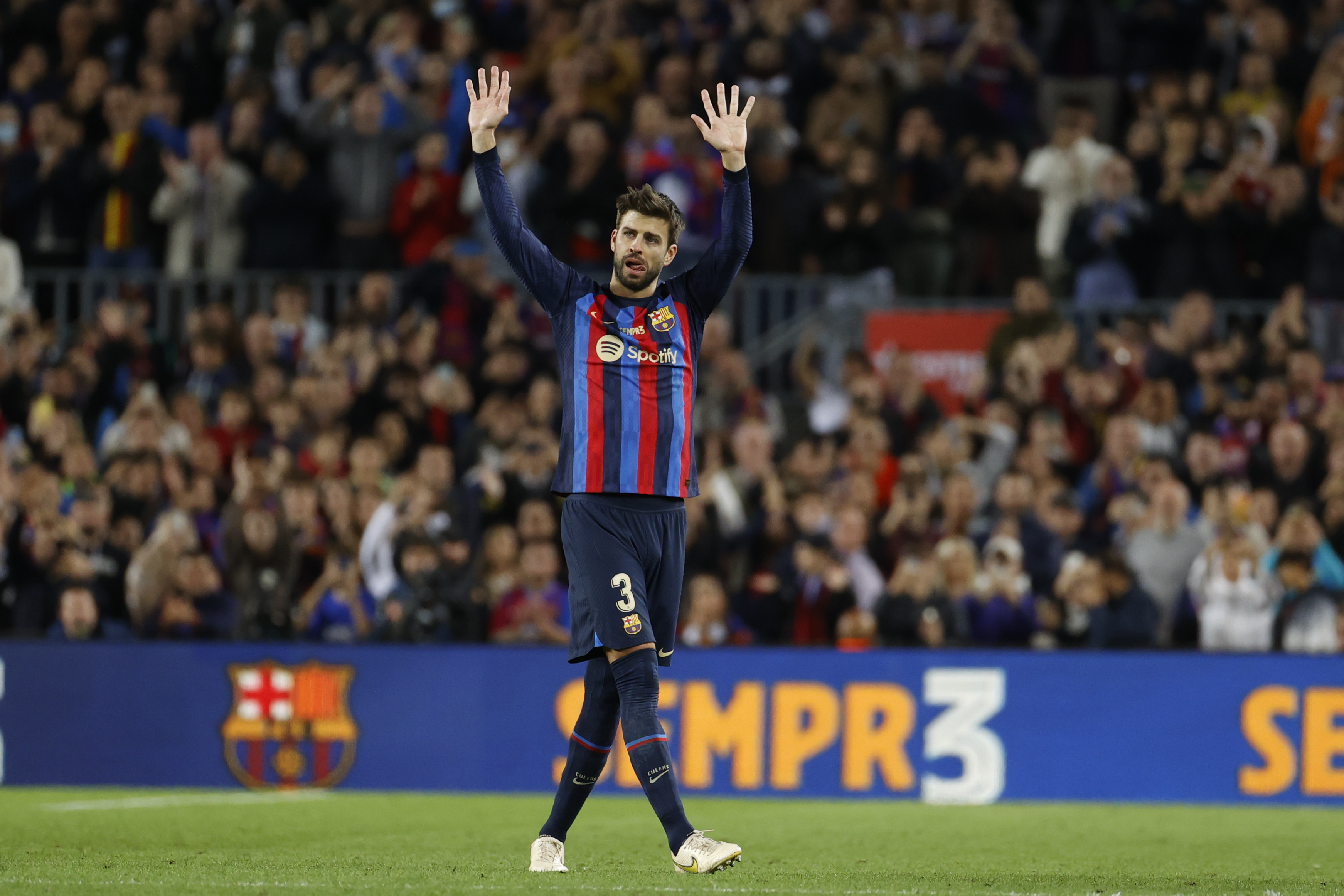 La victoria de Barcelona en el último adiós de Gerard Piqué en el Camp Nou