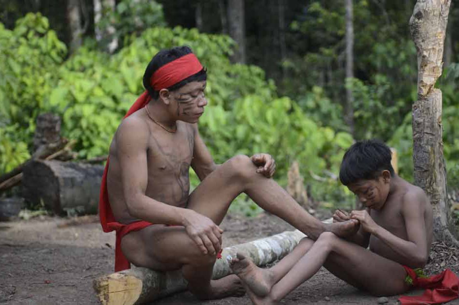 Cerca de 80 indígenas de esta comunidad murieron recientemente./ AFP