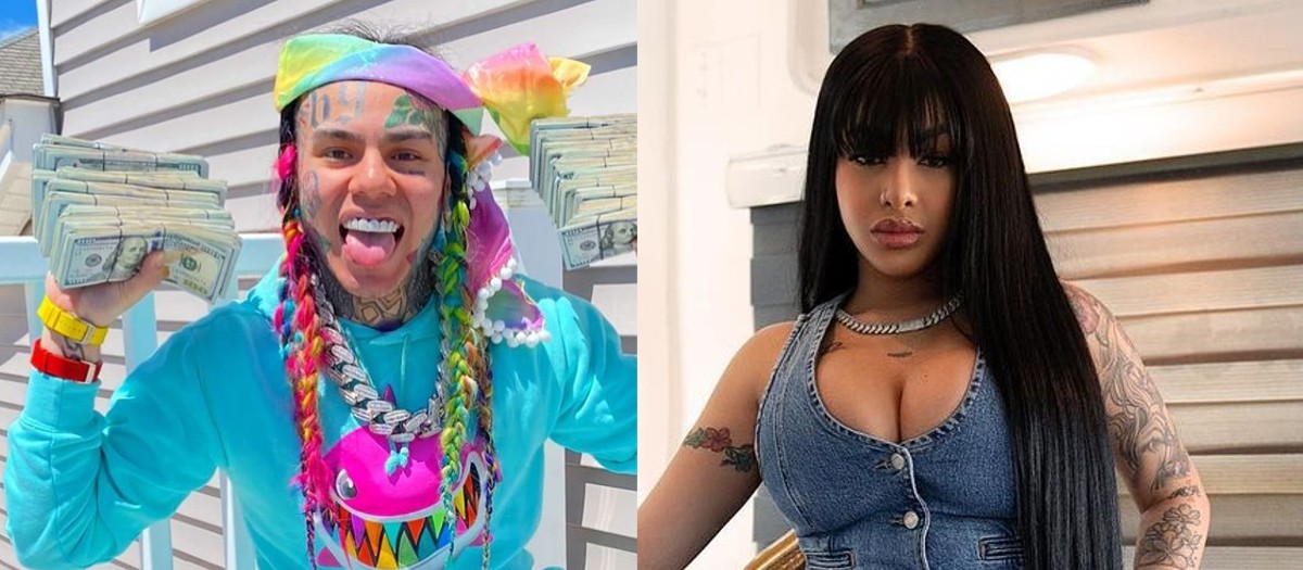 Tekashi 69 y Yailin, ex de Anuel, tendrían un romance: “pasaron la noche juntos”