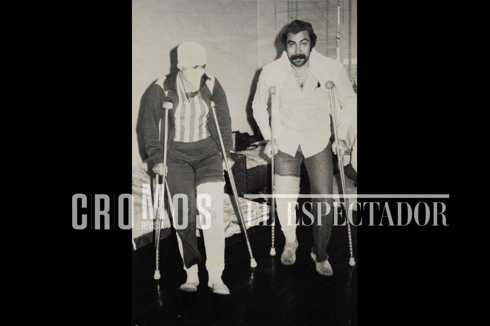 Algunos de los heridos en el momento de la toma de la Embajada Dominicana por el M-19 fueron atendidos por la Cruz Roja pero siguieron en cautiverio.