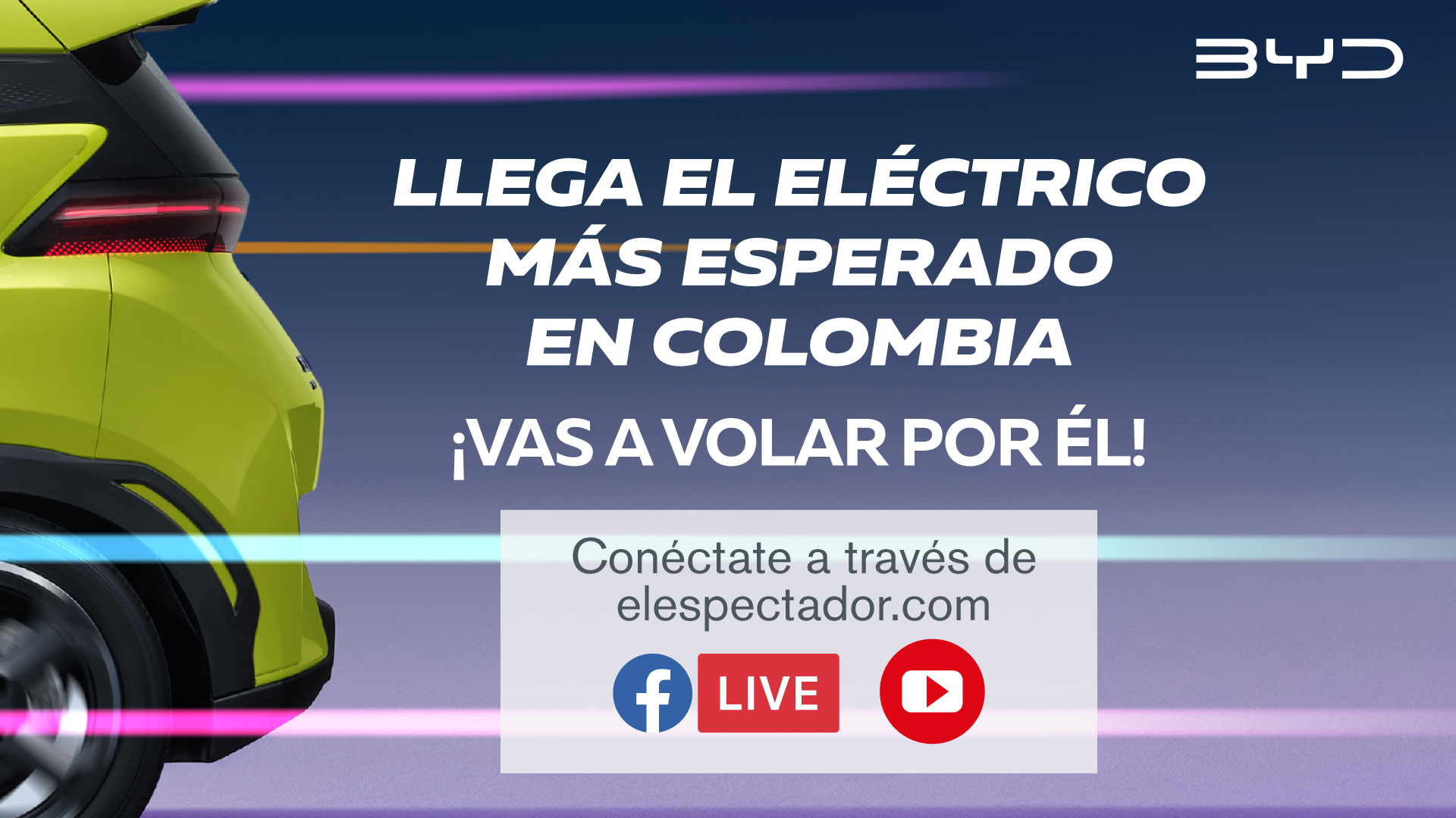 Llega el eléctrico más esperado a Colombia