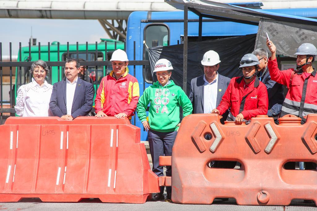 Claudia López inaugura las obras del Transmicable de San Cristóbal