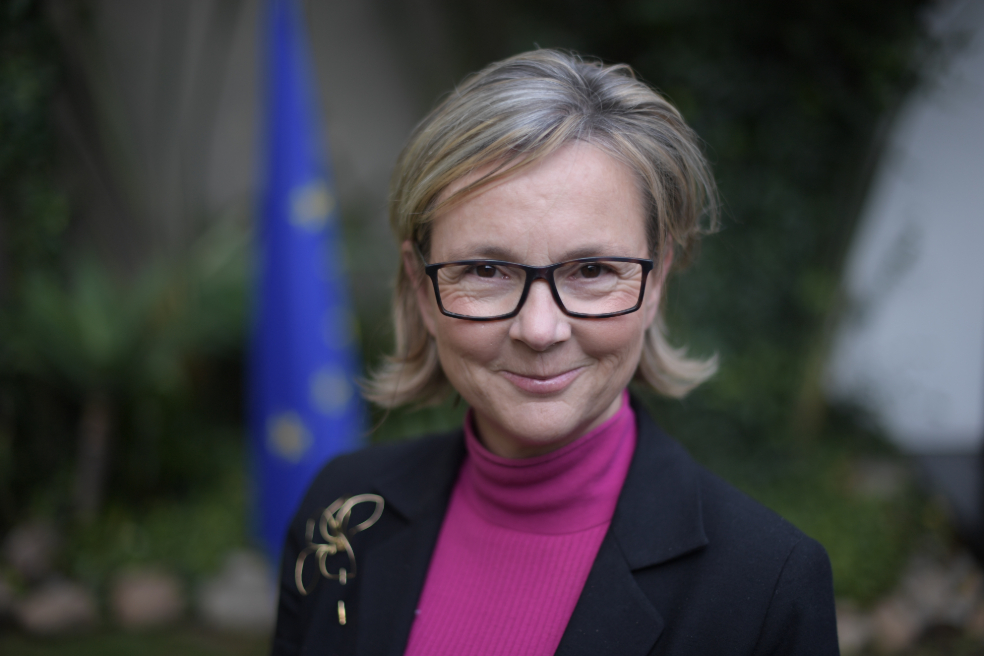 Patricia Llombart, embajadora de la Unión Europea en Colombia.