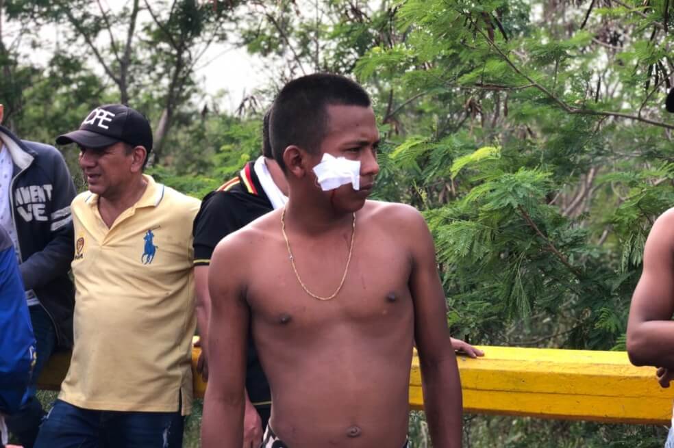 En vivo: ya serían 42 los heridos en puente fronterizo entre Colombia y Venezuela