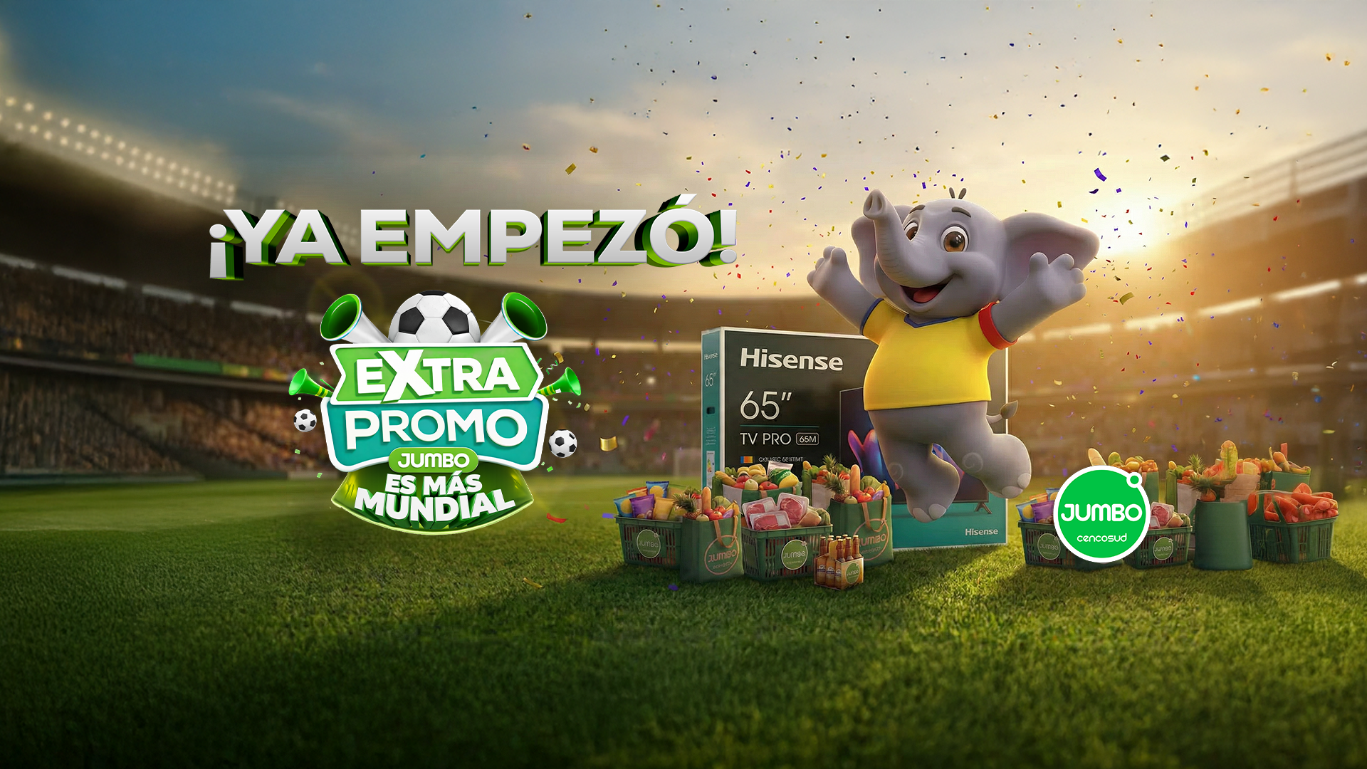 Jumbo lanza campaña nacional con descuentos  y premios diarios de $2 millones