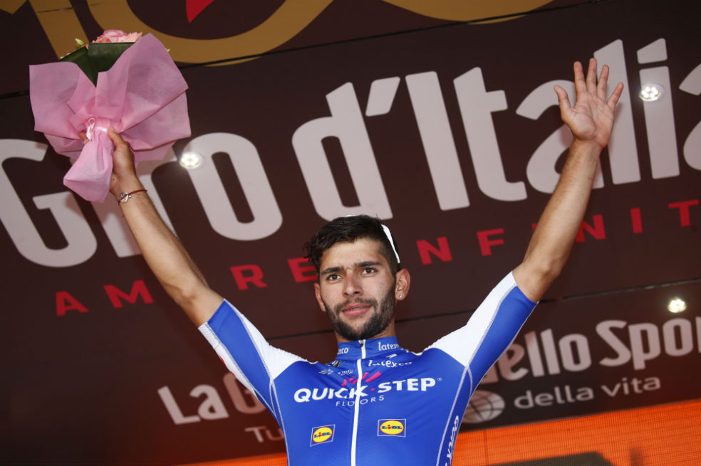 Fernando Gaviria, por una victoria histórica en el Giro