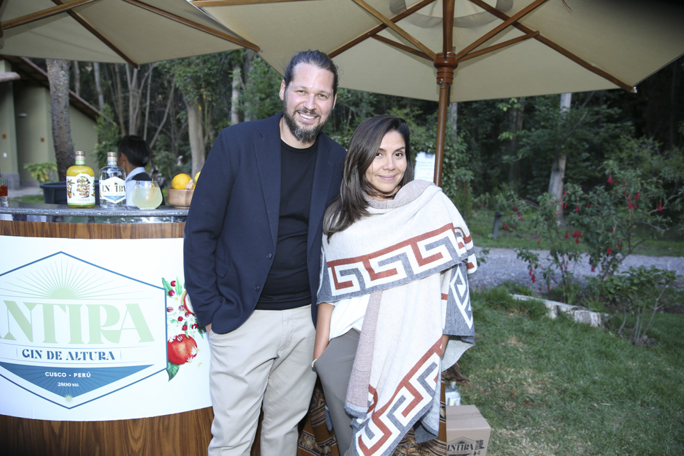 Lorenzo Zanchin y Lisseth Miranda