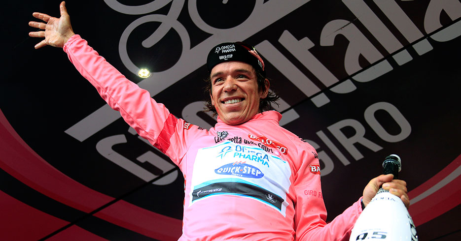 Rigoberto Urán, subcampeón del Giro de Italia