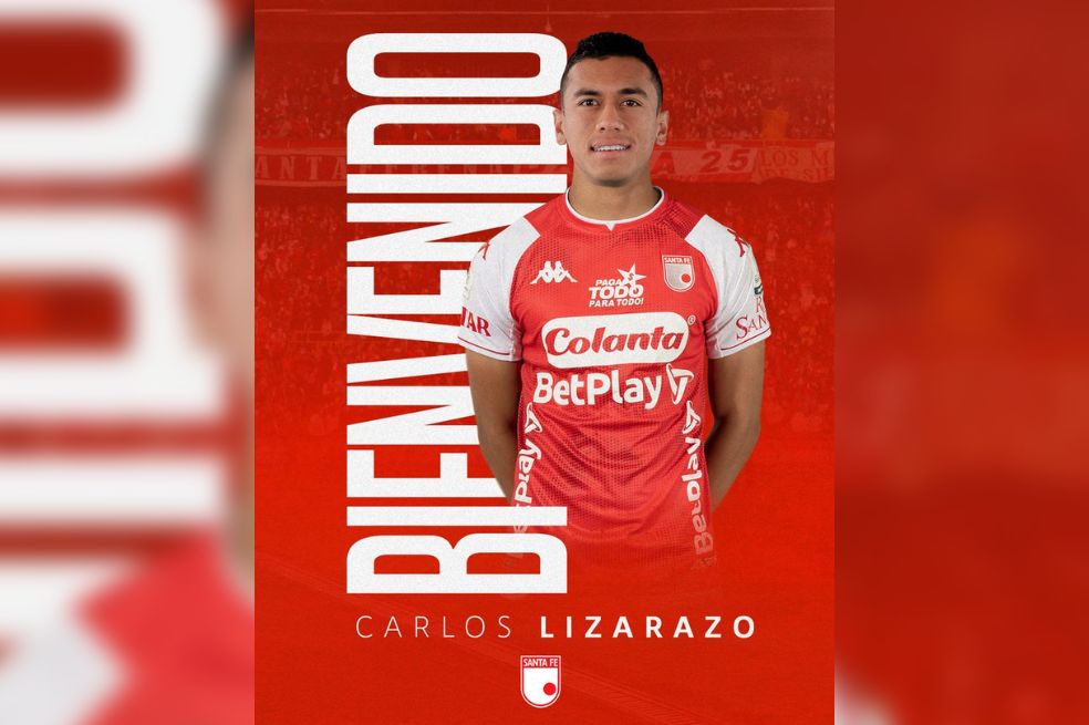 Carlos Lizarazo: refuerzo de última hora para Santa Fe